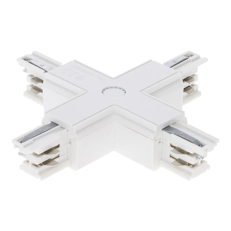 Lumexa 3-fase rail X-connector wit montage
