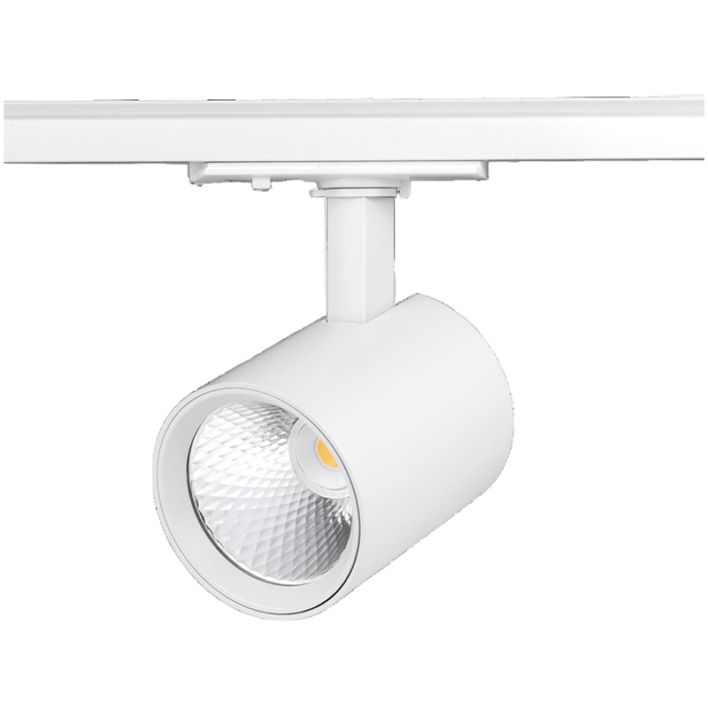 Rexavo 1-phase track spot 10W CCT dimmable white/black