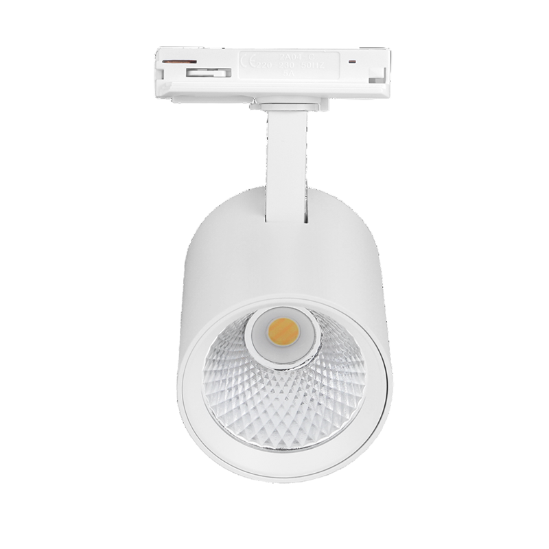 Rexavo 1-phase track spot 10W CCT dimmable white/black