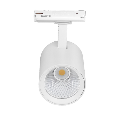 Rexavo 1-phase track spot 10W CCT dimmable white/black