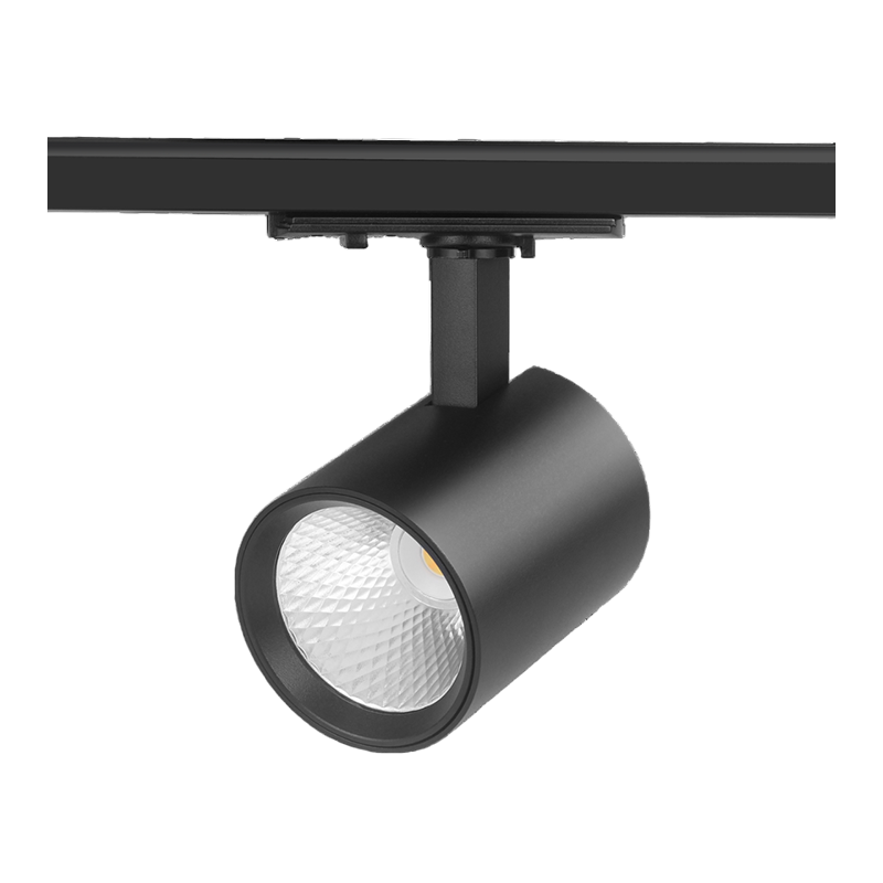 Rexavo 1-phase track spot 10W CCT dimmable white/black