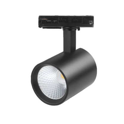 Rexavo 1-phase track spot 10W CCT dimmable white/black