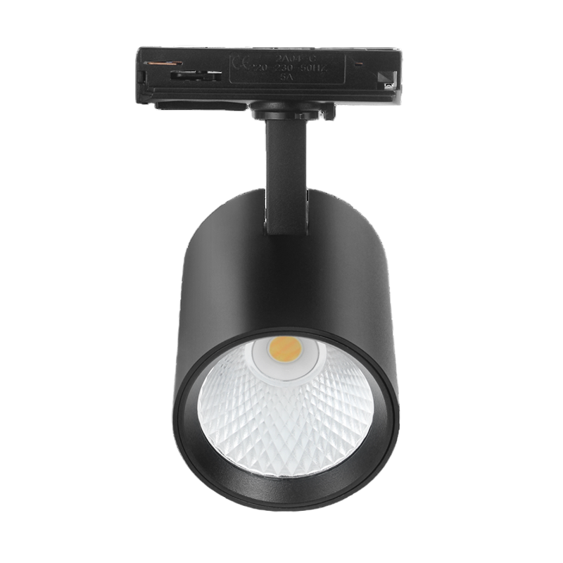 Rexavo 1-phase track spot 10W CCT dimmable white/black