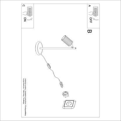 Ribba | beige table lamp GU10