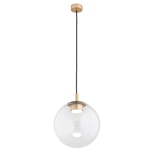 Sacramento hanglamp Transparant-goud