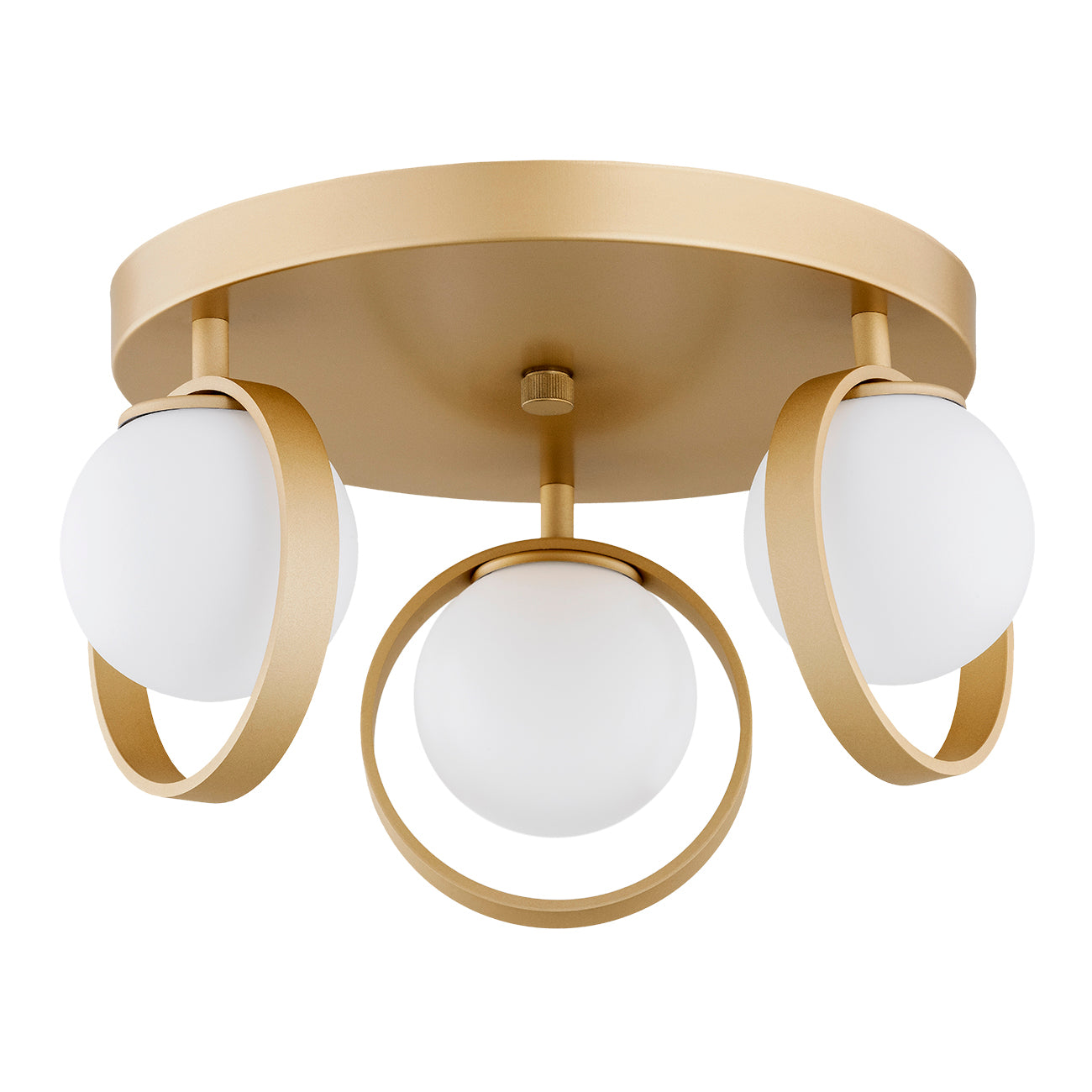 Saturnia plafondlamp Goud