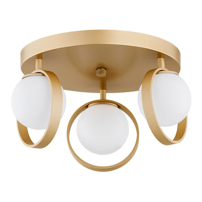 Saturnia plafondlamp Goud