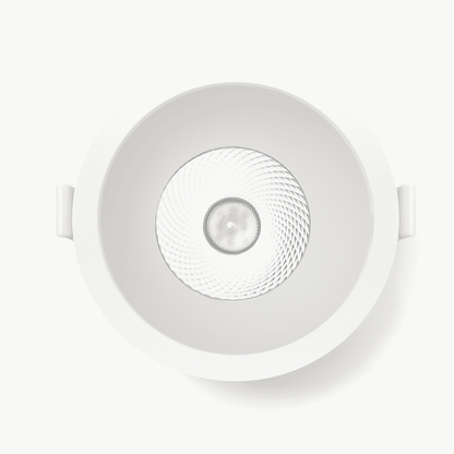 Solano LED recessed spotlight 9W CCT dimmable IP44 black/white