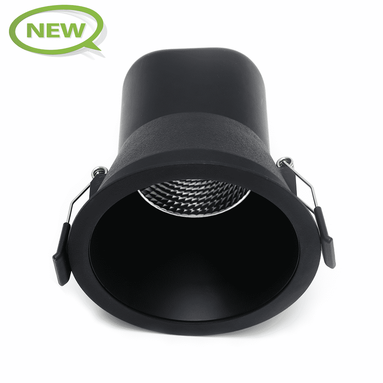 Solano LED recessed spotlight 9W CCT dimmable IP44 black/white