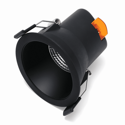 Solano LED recessed spotlight 9W CCT dimmable IP44 black/white