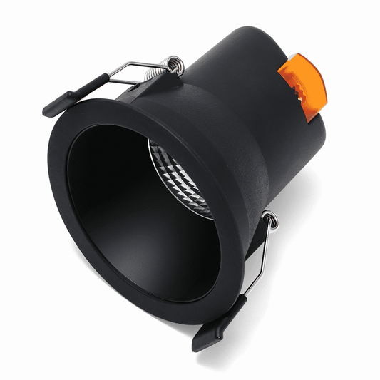 Solano LED recessed spotlight 9W CCT dimmable IP44 black/white