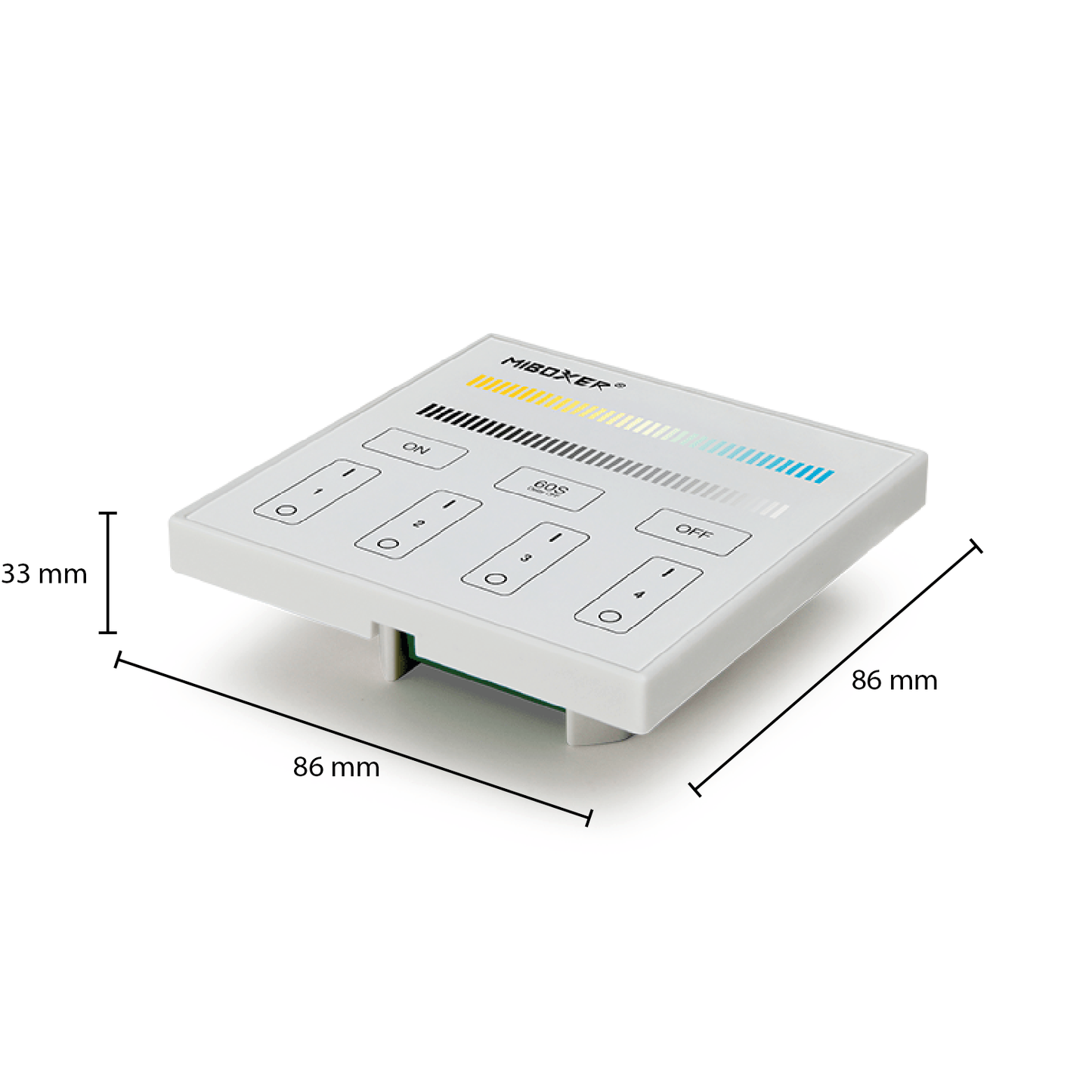 Mi-Light Afstandsbediening 4 Groepen CCT (T2)