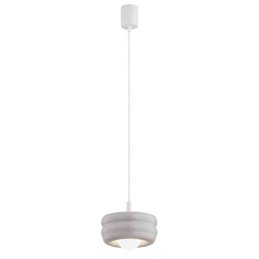 Tevo hanglamp Zandkleur-opaal