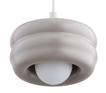 Tevo hanglamp Zandkleur-opaal