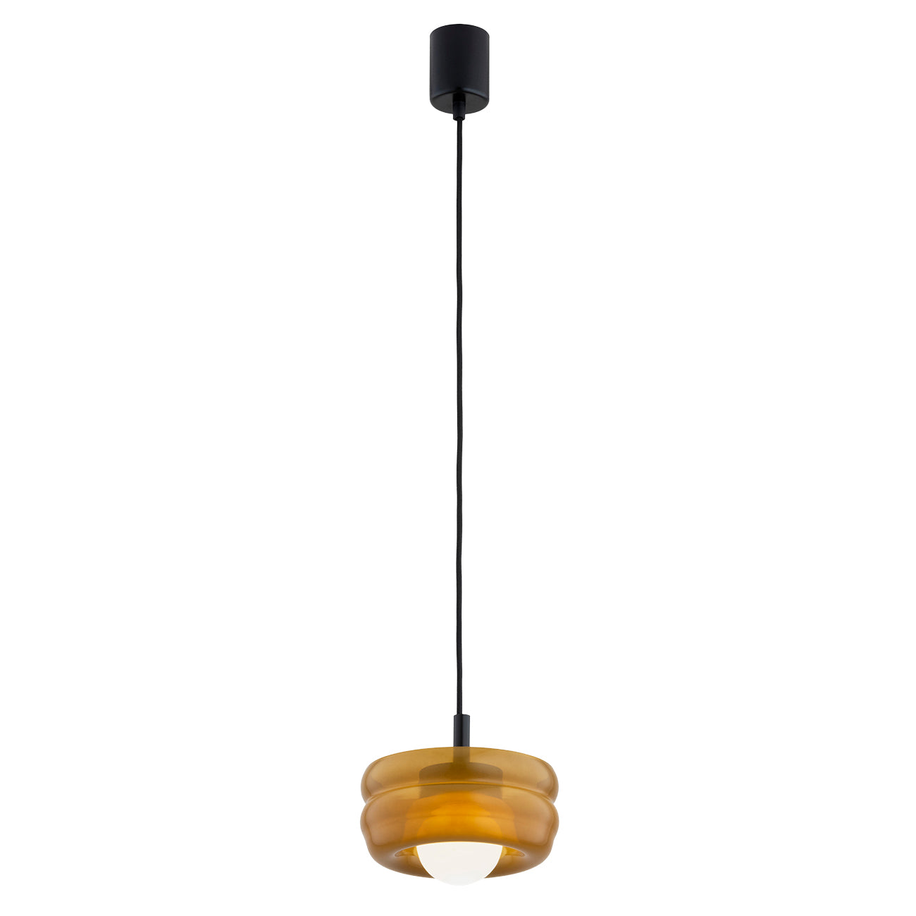 Tevo hanglamp Amber-opaal