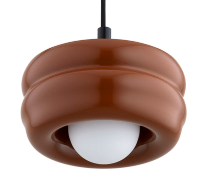 Tevo hanglamp Terracotta-opaal