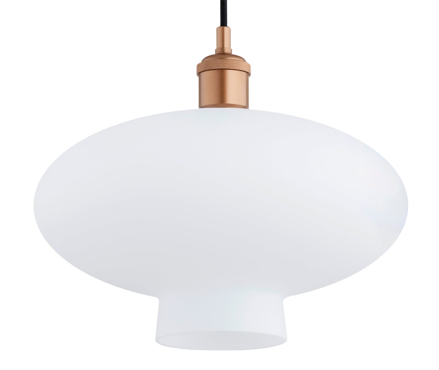 Tresco hanglamp Opaal-koper