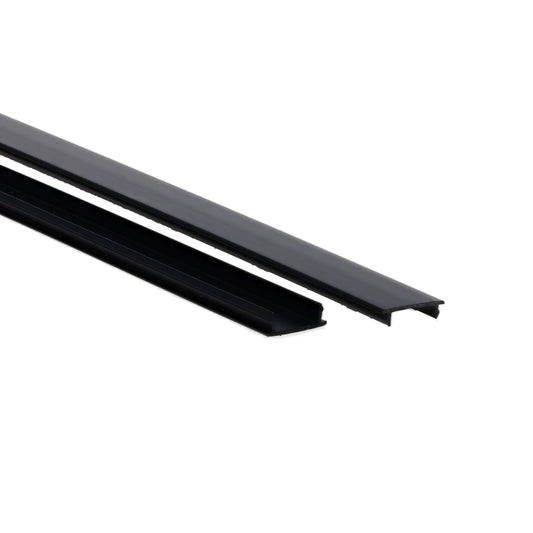 TrackCover Blank Plate 1-Phase Rail Black or White