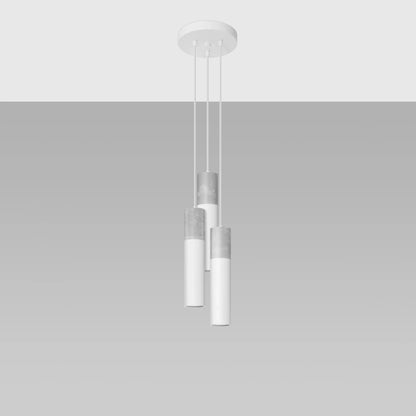 Trio Sphere | 3-light spherical pendant lamp | black or white