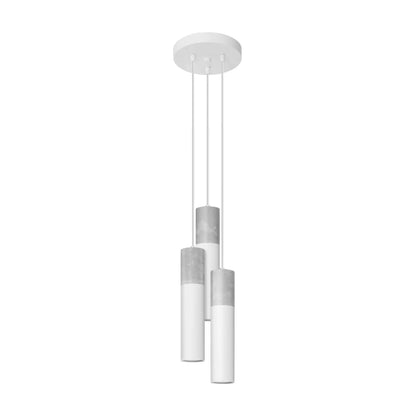 Trio Sphere | 3-light spherical pendant lamp | black or white