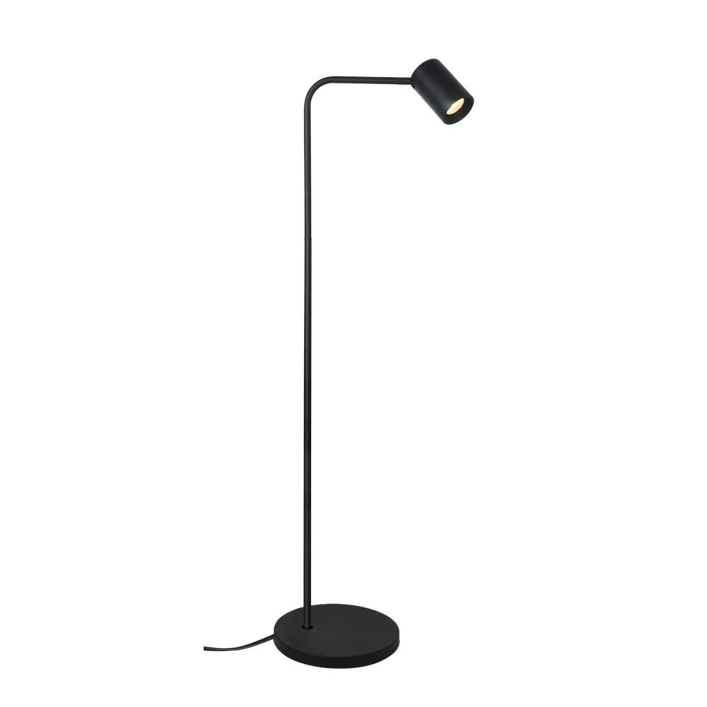 MEGANO 1-lichts | vloerlamp | GU10 | 135 cm | zwart