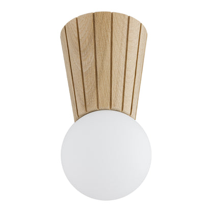 Volante plafondlamp Licht eiken
