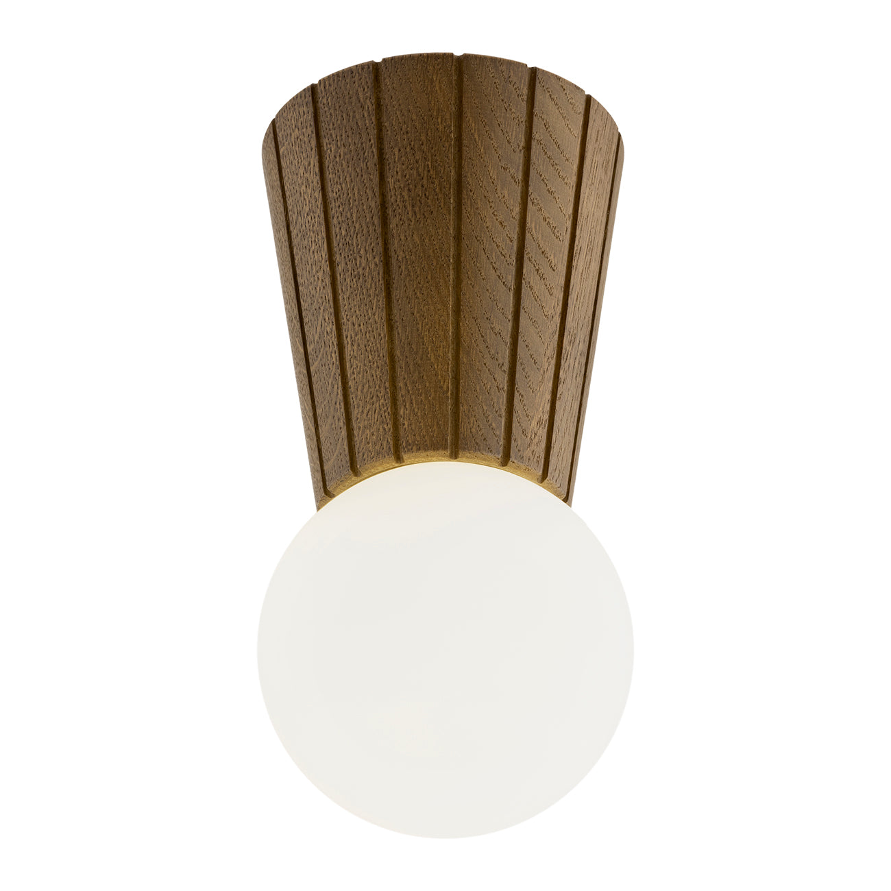 Volante plafondlamp Donker hout