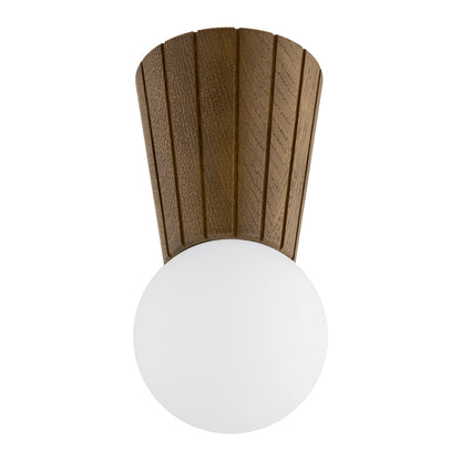 Volante plafondlamp Donker hout