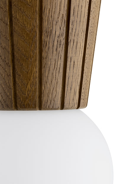 Volante plafondlamp Donker hout