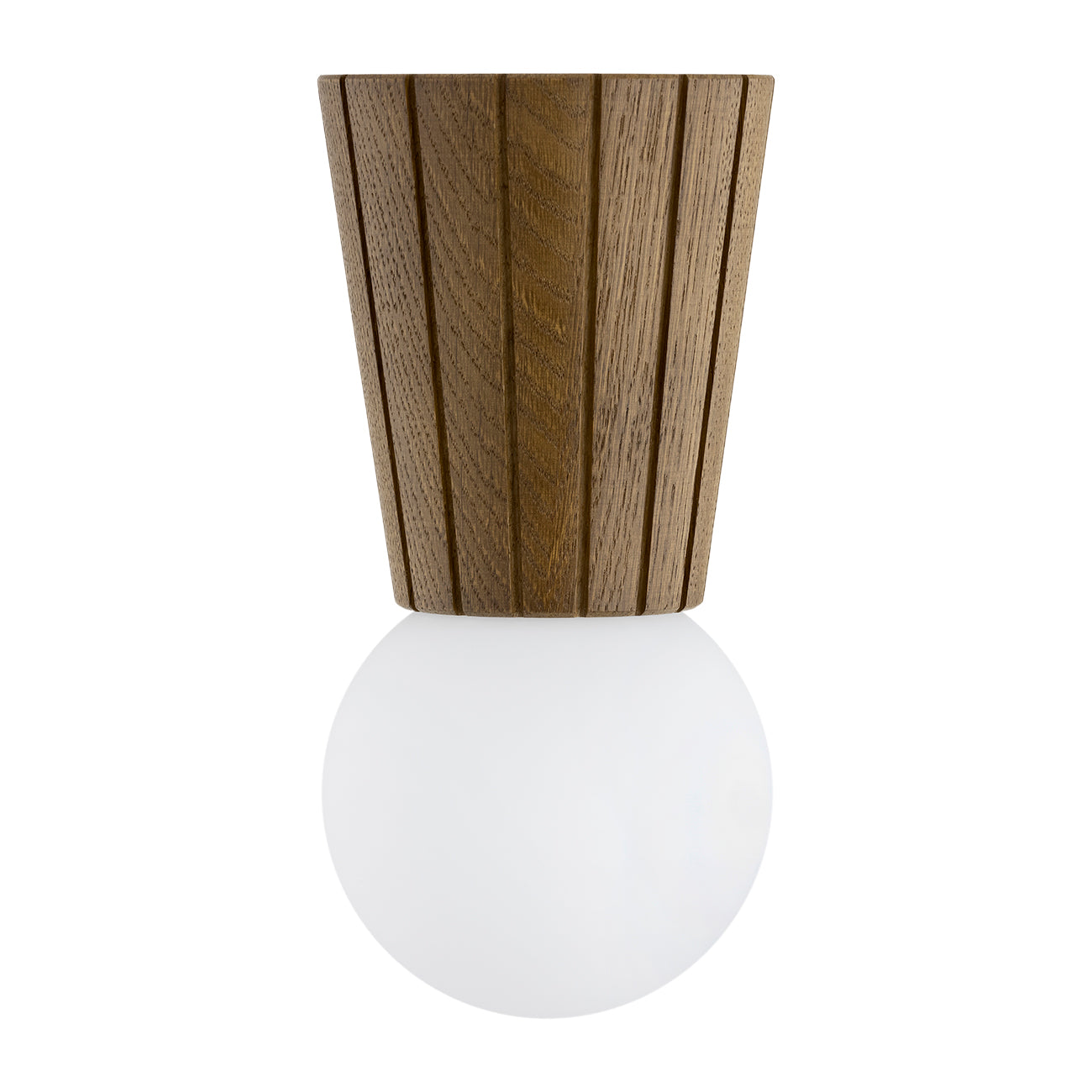 Volante plafondlamp Donker hout