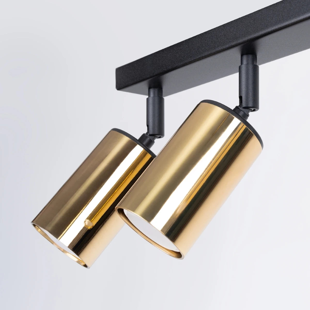 Velaro Six | 6-Light Ceiling Lamp | Matte Black & Gold