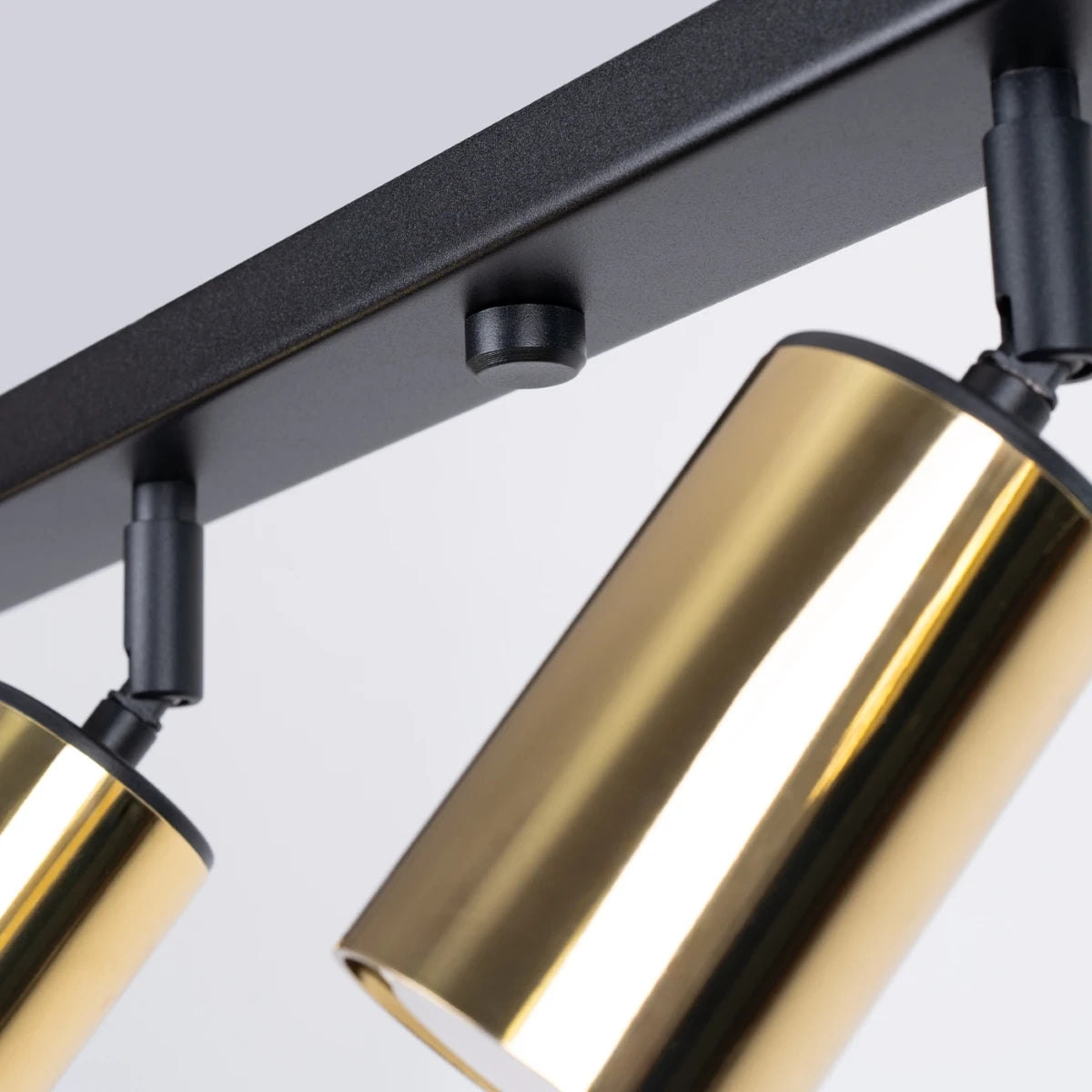 Velaro Six | 6-Light Ceiling Lamp | Matte Black & Gold