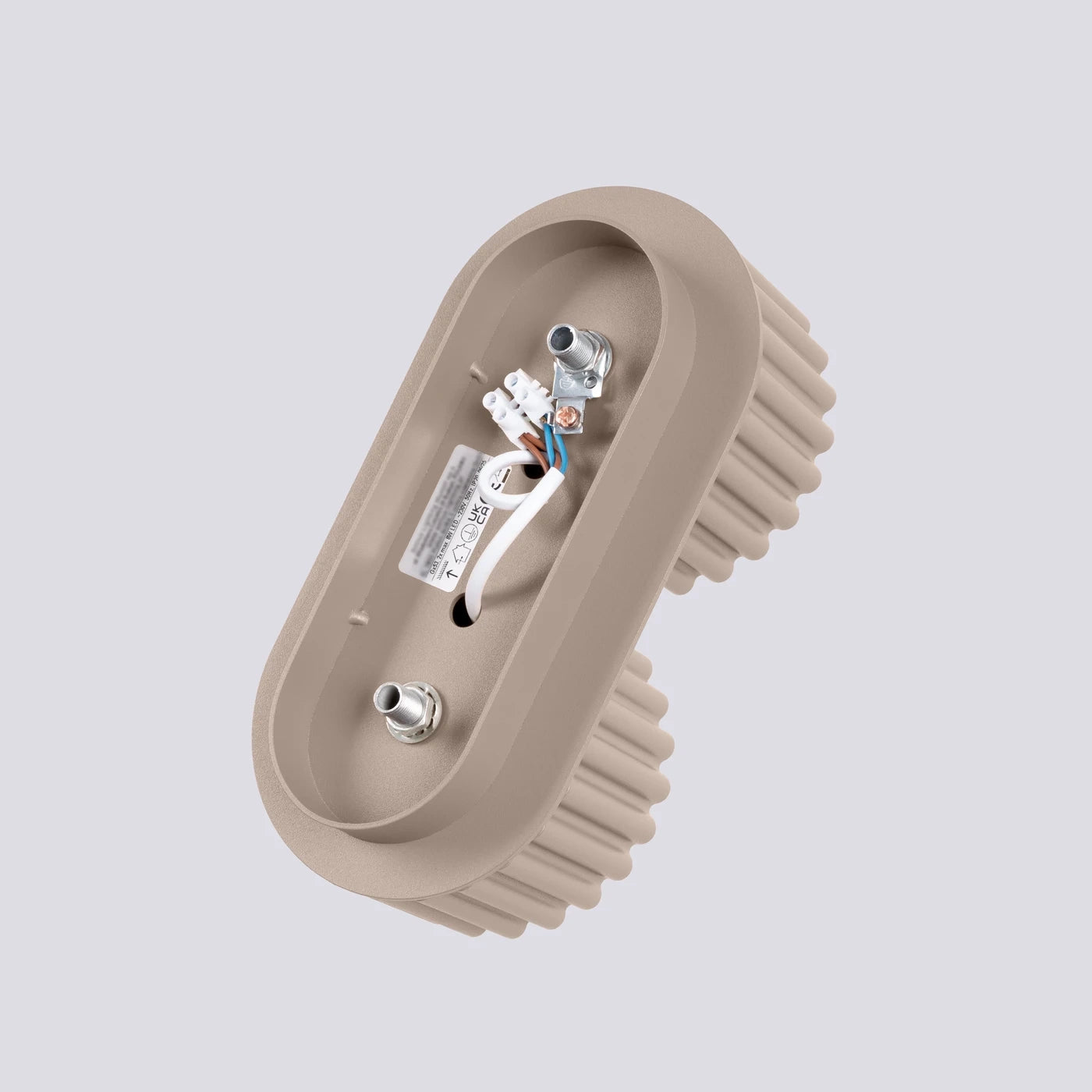 Veyra 2 Taupe Deckenleuchte GX53