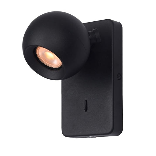 Wandlamp BOLERO - Zwart