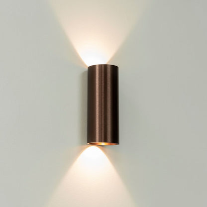 Wandlamp BRODY2 - Brons geborsteld
