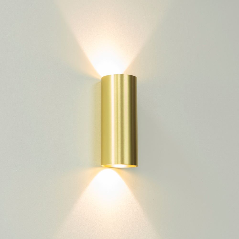Wandlamp BRODY2 - Goud geborsteld