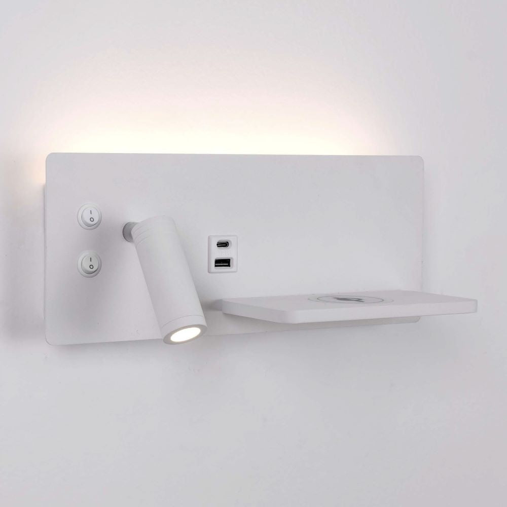 Wandlamp CHARGE - Wit