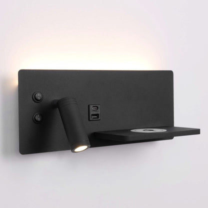 Wandlamp CHARGE - Zwart