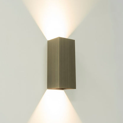 Wandlamp DANTE2 XL - Antiek brons