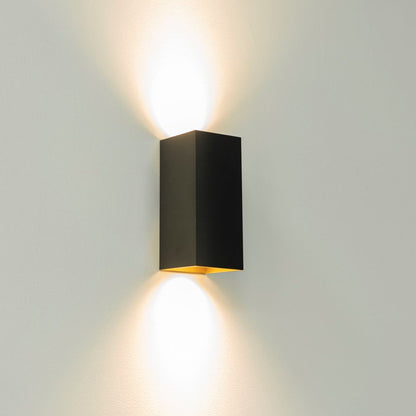 Wandlamp DANTE2 - Zwart/goud