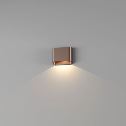 Wandlamp DIAZ 1lichts - Brons geborsteld