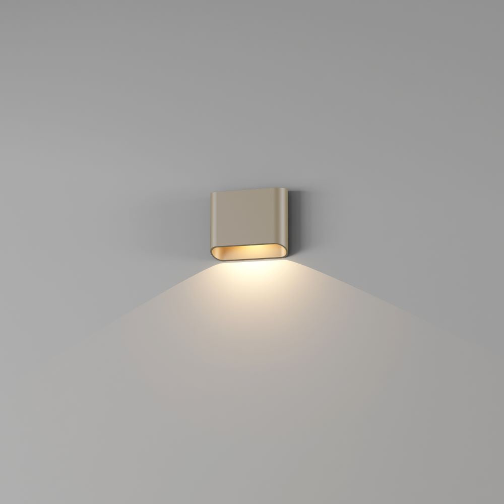 Wandlamp DIAZ 1lichts - Champagne