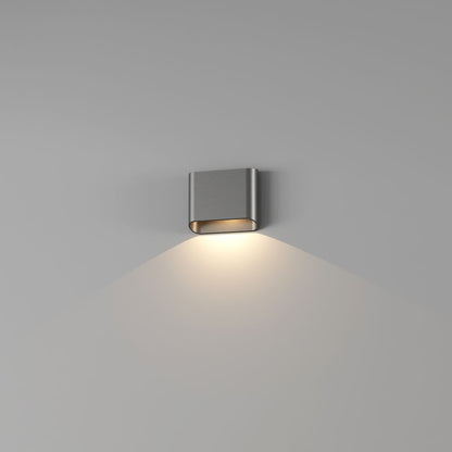 Wandlamp DIAZ 1lichts - Gun metal
