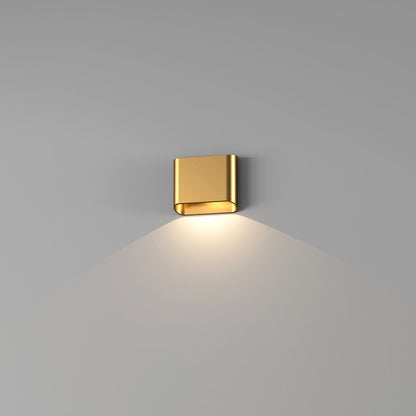Wandlamp DIAZ 1lichts - Warm goud