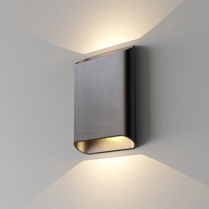 Wandlamp DIAZ-L - Gun metal