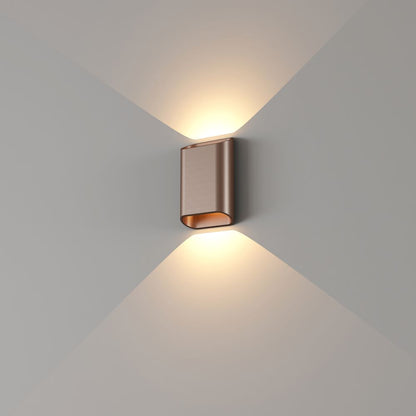 Wandlamp DIAZ-S - Brons geborsteld