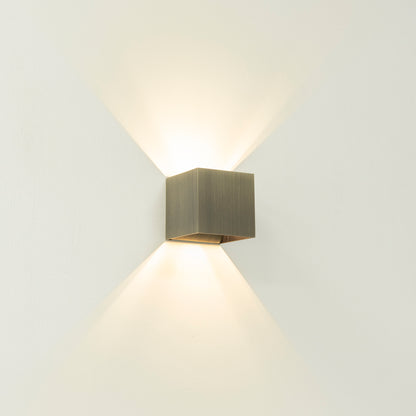 Wandlamp GYMM - Antiek brons