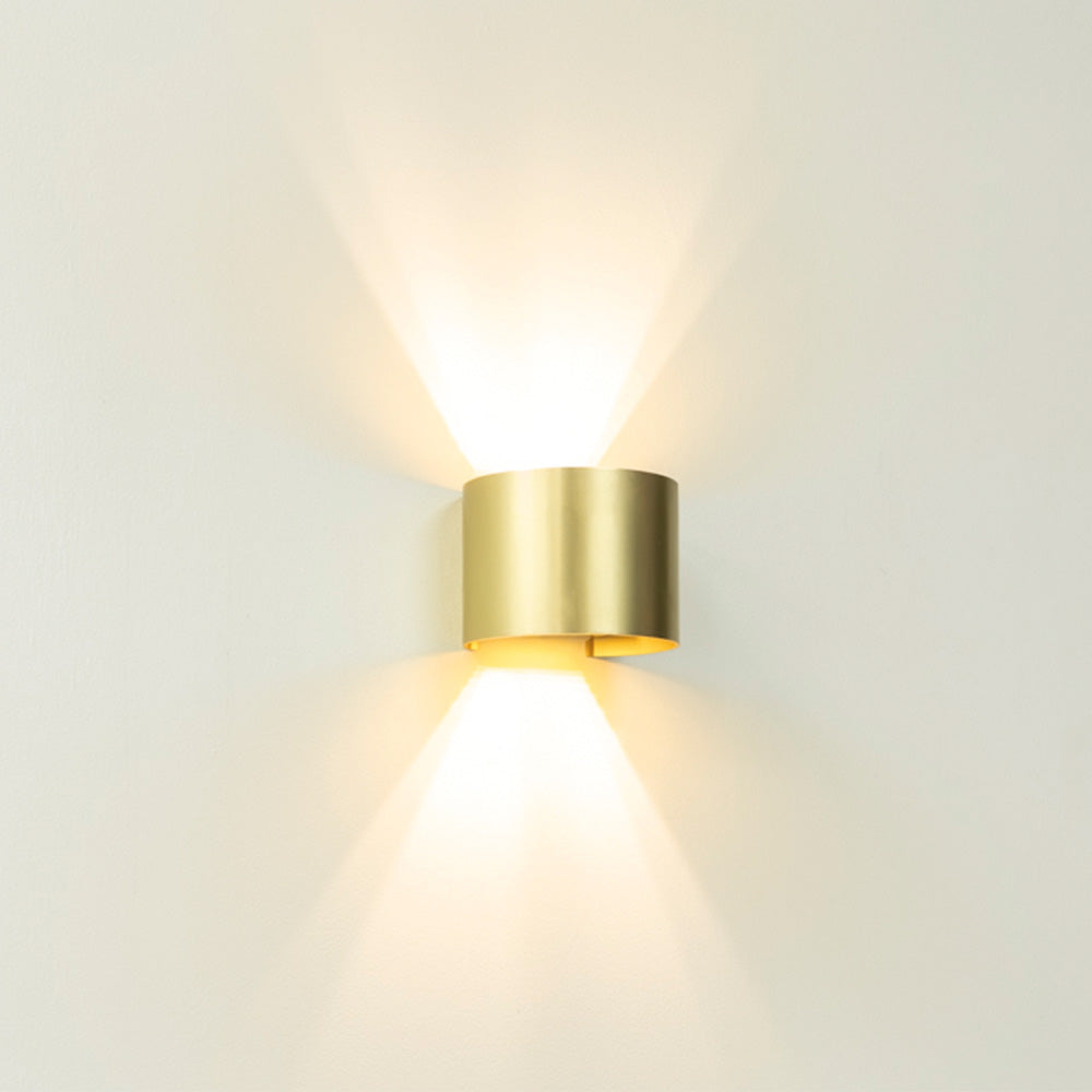 Wandlamp GYRO - Mat goud