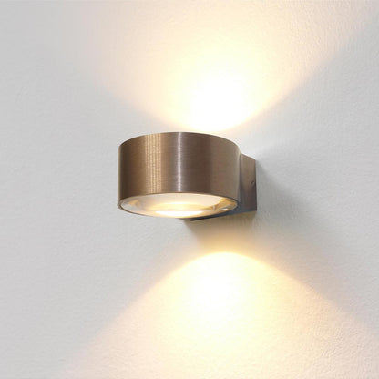 Wandlamp HUDSON - Brons geborsteld