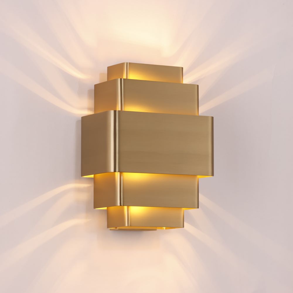 Wandlamp LAYERS - Brons